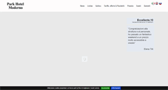Desktop Screenshot of parkhotelmoderno.it